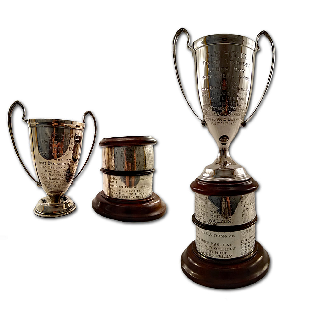 Antique sterling silver trophy displaying the transformation from tarnished to triumphant by Chelsea Plating Company's silver repair.
